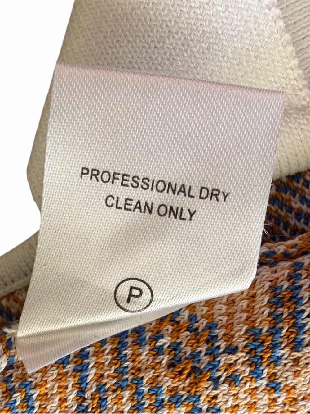 Staud Zola Sand & Sea Leaf Print Square Neck Cropped Knit Tank Top XL - Picture 7 of 7